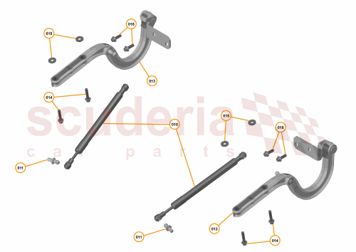 Part Diagram for McLaren 14A0828CP