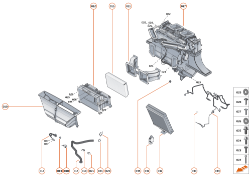 Part Diagram for McLaren 16LA192CP