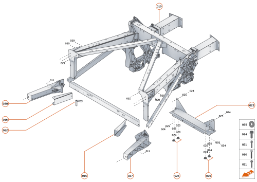 Part Diagram for McLaren 13AB420RP
