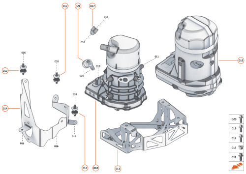 Part Diagram for McLaren 16DA127CP