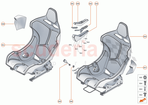 Part Diagram for McLaren 15NA823CP