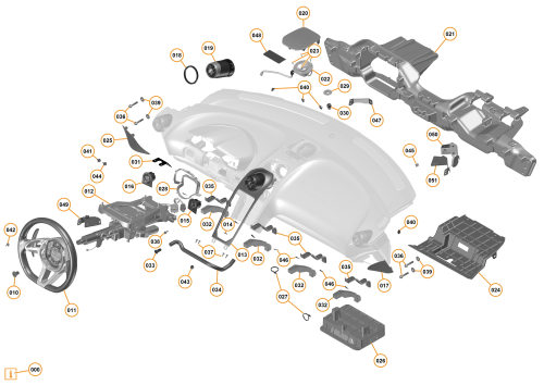 Part Diagram for McLaren 11N3694RP