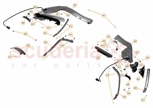 Part Diagram for McLaren 00RL012
