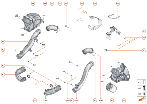 Part Diagram for McLaren 14FA340CP