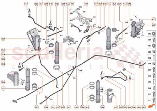 Part Diagram for McLaren 15CA079RP