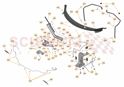 Part Diagram for McLaren 11A4464CP