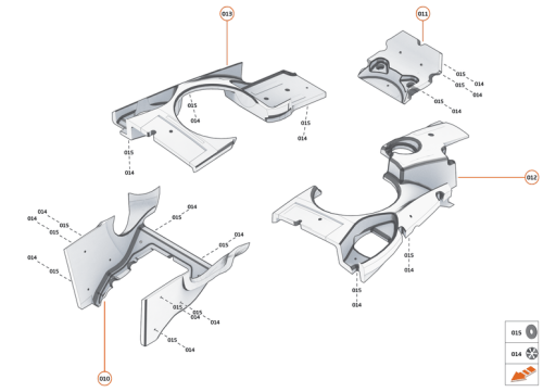 Part Diagram for McLaren 26AB152SP