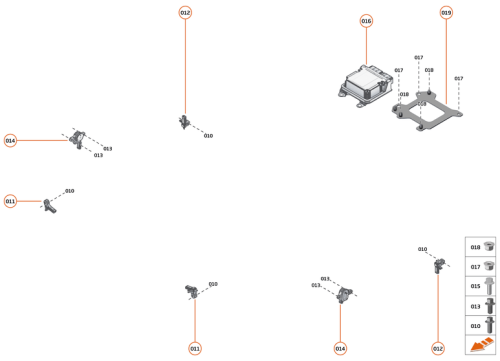 Part Diagram for McLaren 26MA157SP