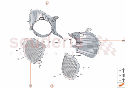 Part Diagram for McLaren 13A6977CP