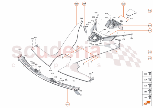 Part Diagram for McLaren 15AB778CP