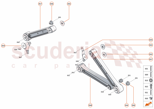 Part Diagram for McLaren 00RB031