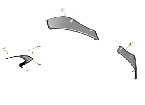 Part Diagram for McLaren 12A0387CP