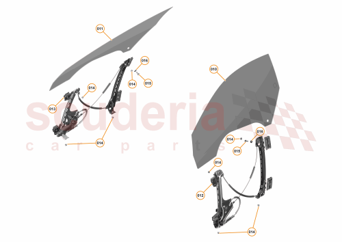 Part Diagram for McLaren 13A9960SP