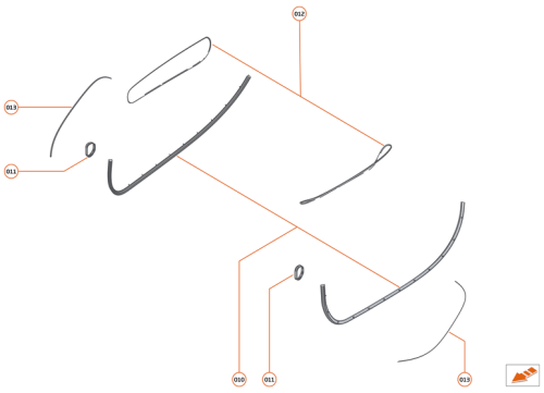 Part Diagram for McLaren 26AD201SP