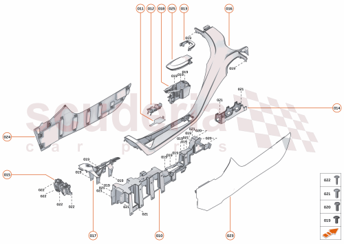Part Diagram for McLaren 16FB285CP