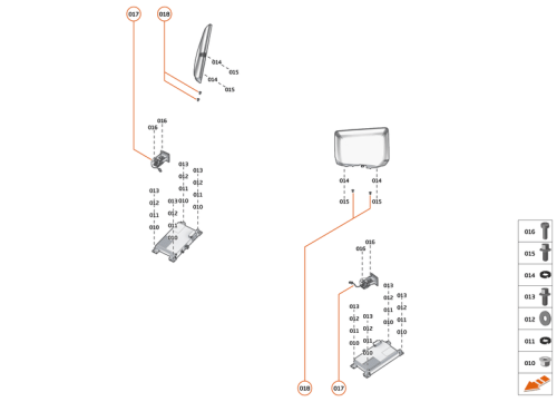Part Diagram for McLaren 00RC129
