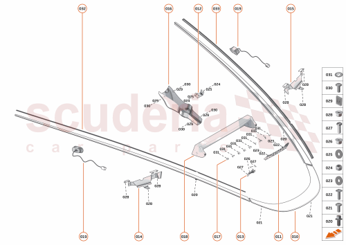 Part Diagram for McLaren 14B0200CP