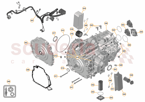 Part Diagram for McLaren 13GA002CP