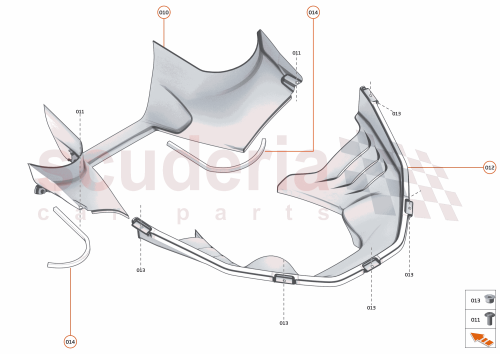 Part Diagram for McLaren 14A3485CP