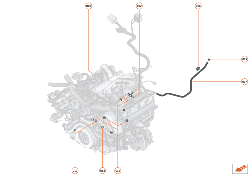 Part Diagram for McLaren 22FA310GP