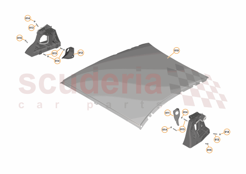 Part Diagram for McLaren 13A6360CP