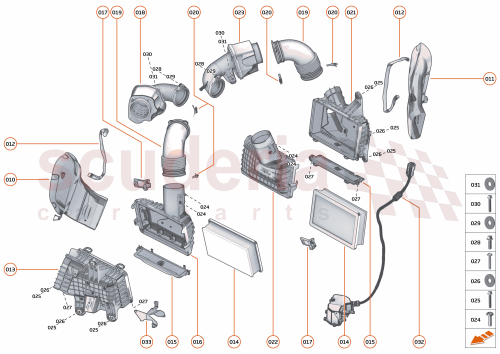 Part Diagram for McLaren 00RB068