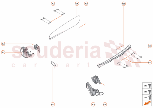 Part Diagram for McLaren 13FA051CP