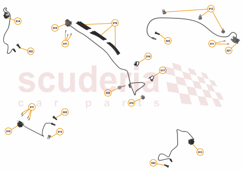 Part Diagram for McLaren 14MA026CP