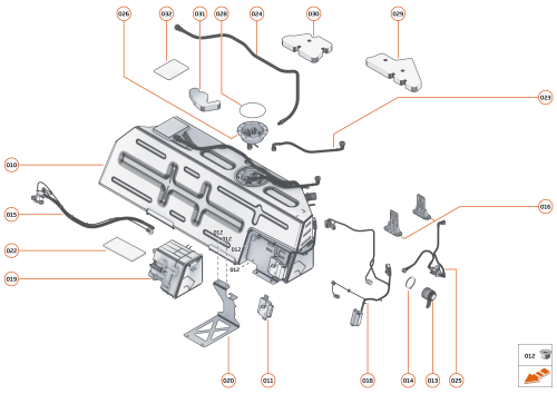 Part Diagram for McLaren 15KA002CP
