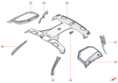 Part Diagram for McLaren 14NB241CP