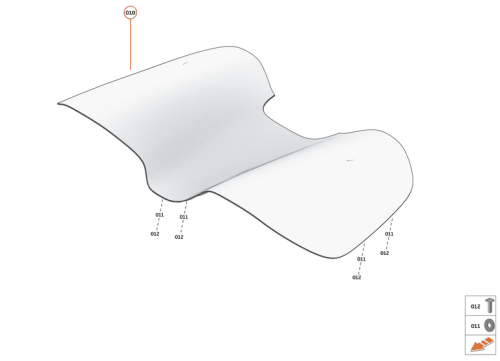 Part Diagram for McLaren 00RA755