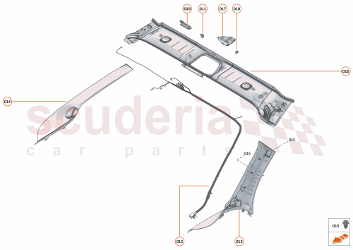 Part Diagram for McLaren 13N2284CP