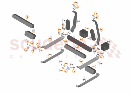Part Diagram for McLaren 13K0021CP
