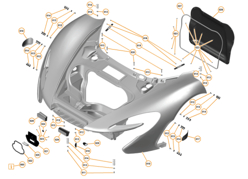 Part Diagram for McLaren 12A1790CP