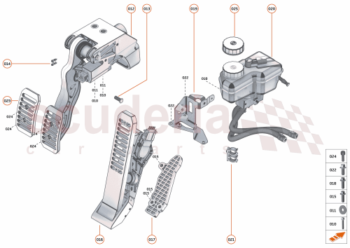 Part Diagram for McLaren 11C0504CP