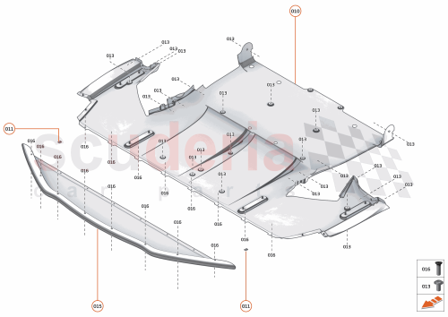 Part Diagram for McLaren 14NB626CP