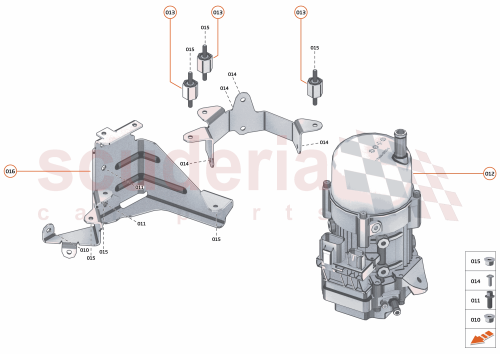Part Diagram for McLaren 28DA009CP