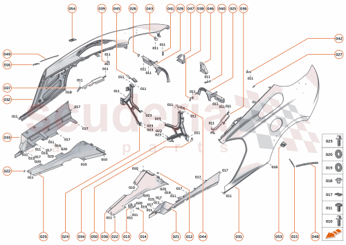 Part Diagram for McLaren 13A6053CP