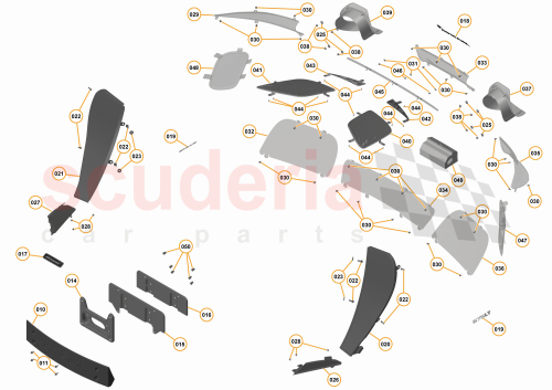 Part Diagram for McLaren 11A9383CP