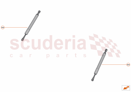 Part Diagram for McLaren 14BA006RP