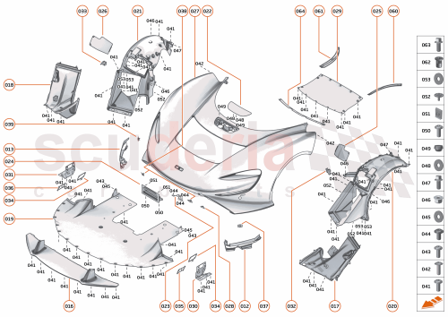 Part Diagram for McLaren 00RA065