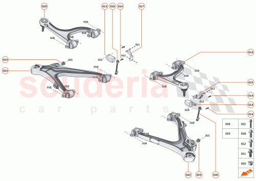 Part Diagram for McLaren 22BA305GP