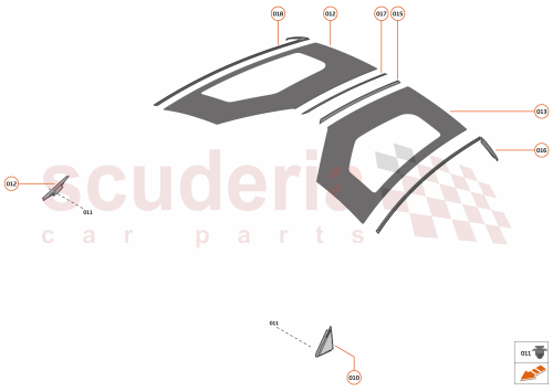 Part Diagram for McLaren 14AC805CP