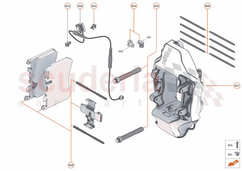 Part Diagram for McLaren 16AF424CP