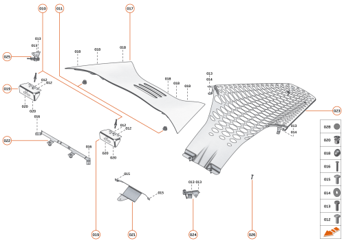 Part Diagram for McLaren 00RM023