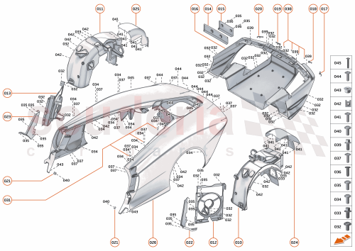 Part Diagram for McLaren 15AD332CP