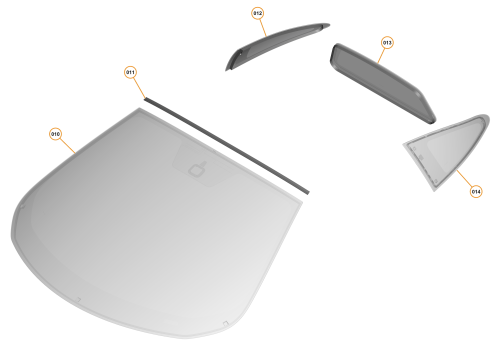 Part Diagram for McLaren 11A7989RP
