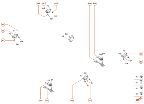 Part Diagram for McLaren 23MA350CP