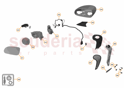 Part Diagram for McLaren 14QB498CP