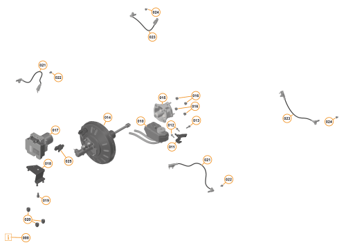 Part Diagram for McLaren 13C0315CP